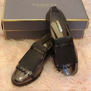 Louise et Cie Women’s Lo-Tamare Kiltie Patent